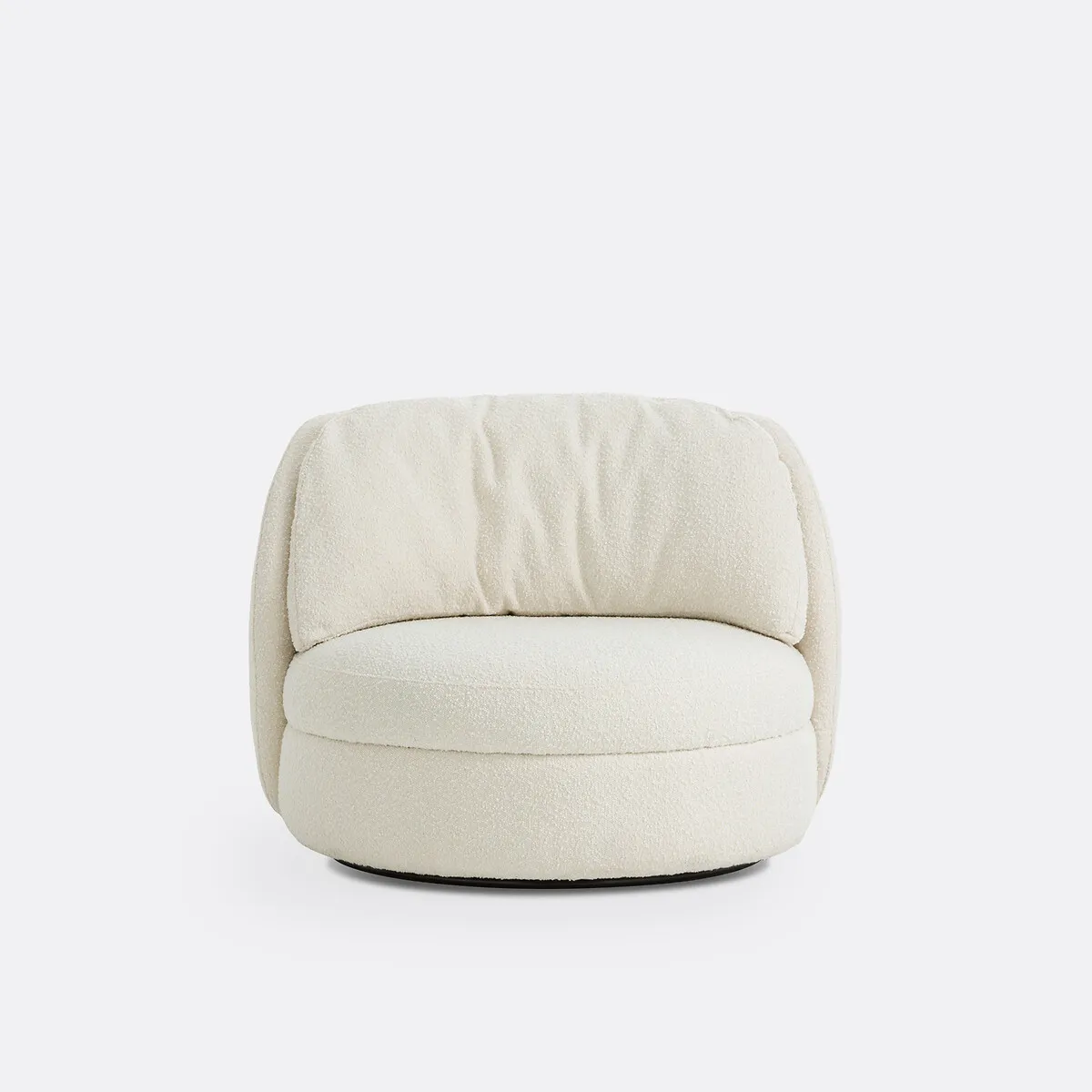 Fauteuil Pivotant Bouclette, Rondaya — vue 3
