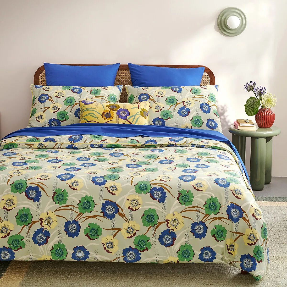 Housse De Coussin Rectangulaire 50x30, En Velours De Coton Imprimé, MOWAN — vue 3