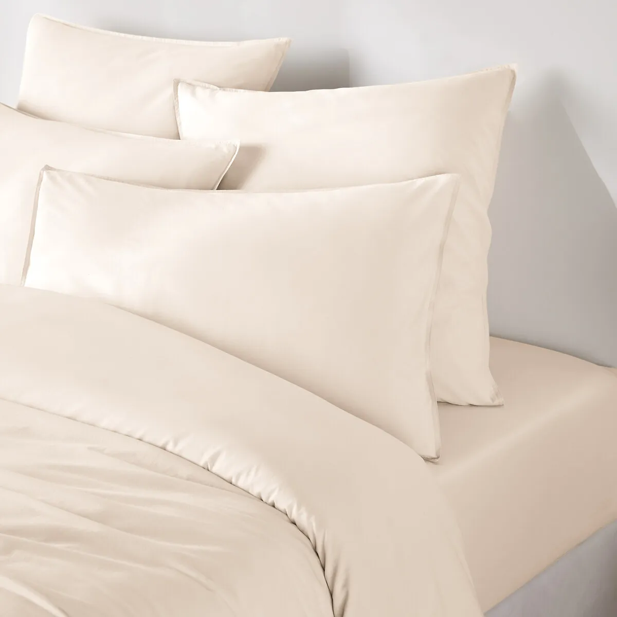 Drap Housse Uni Coton Lavé Bonnet 30cm, Scenario — vue 3
