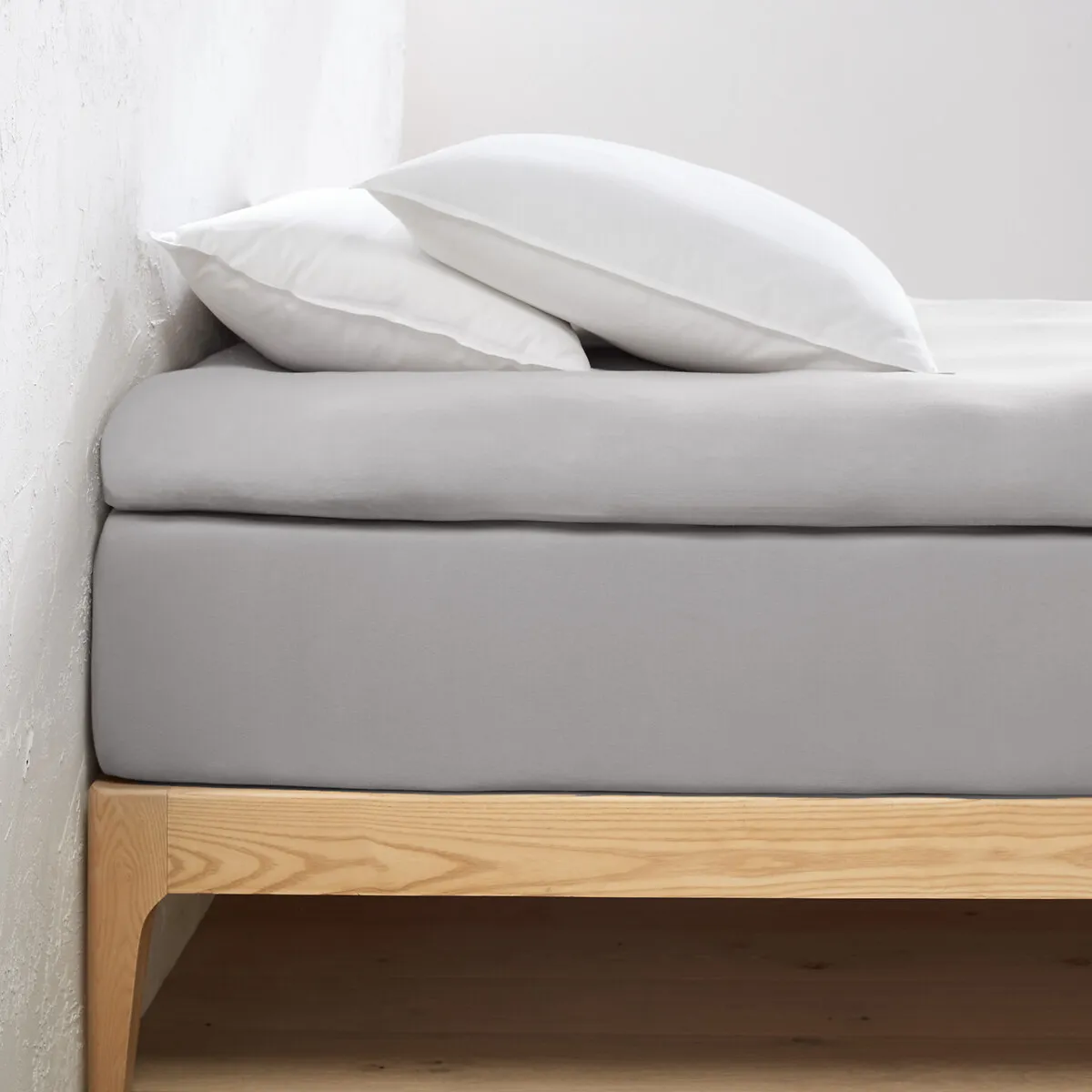 Drap-housse Jersey Surmatelas 30% Coton Recyclé