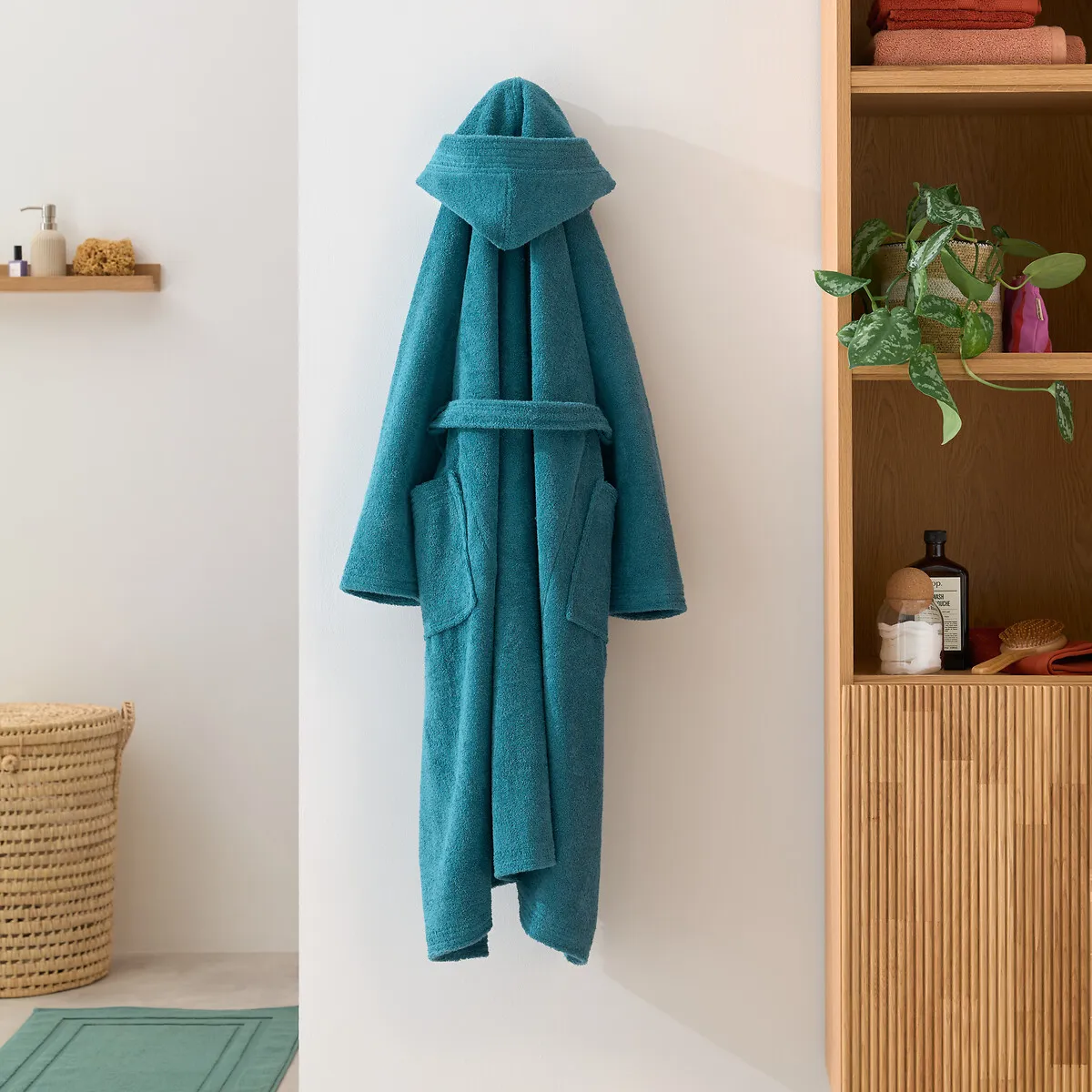 Peignoir Capuche Éponge Bouclette 450 G/m2, Haxel — vue 3
