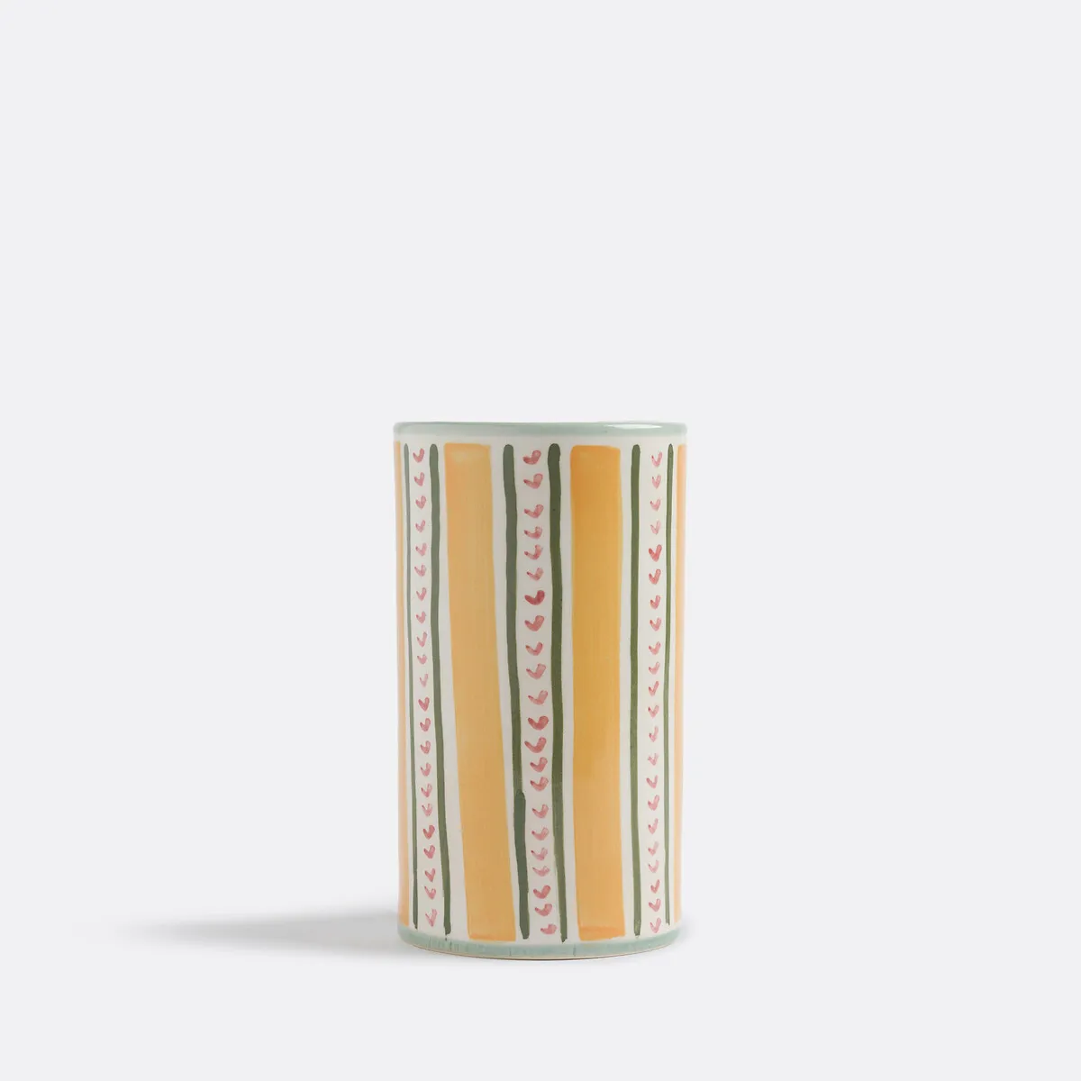 Vase Céramique Émaillée H18 Cm, Baldia