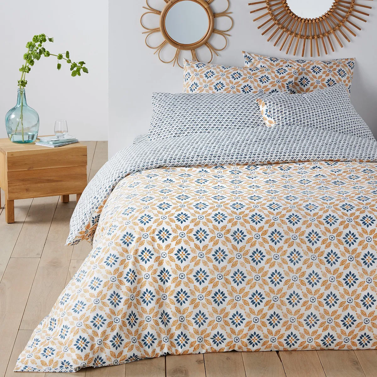 Housse De Couette Percale De Coton, Soleme