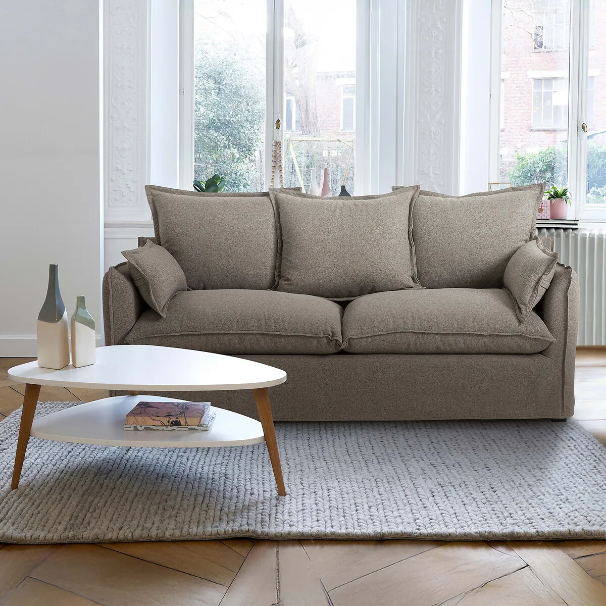 Canapé 2, 3, 4 Ou 5 Places, Déhoussable, En Polyester, ODNA — vue 3