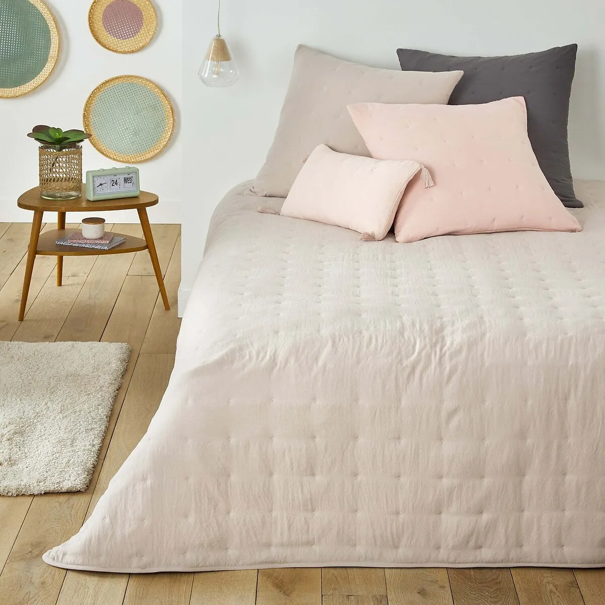 Housse De Coussin Microfibre Lavée 65x65cm, Loja — vue 3