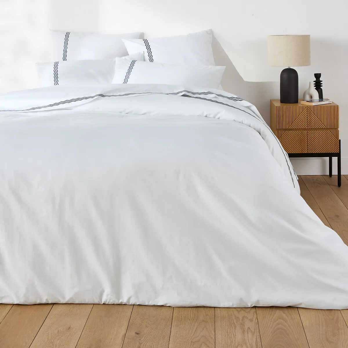 Taie D'oreiller En Percale De Coton, Magda — vue 3