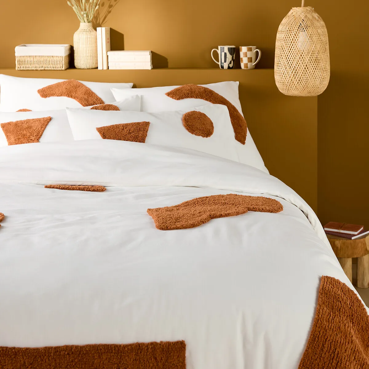 Housse De Couette Coton Tufté, Balanka