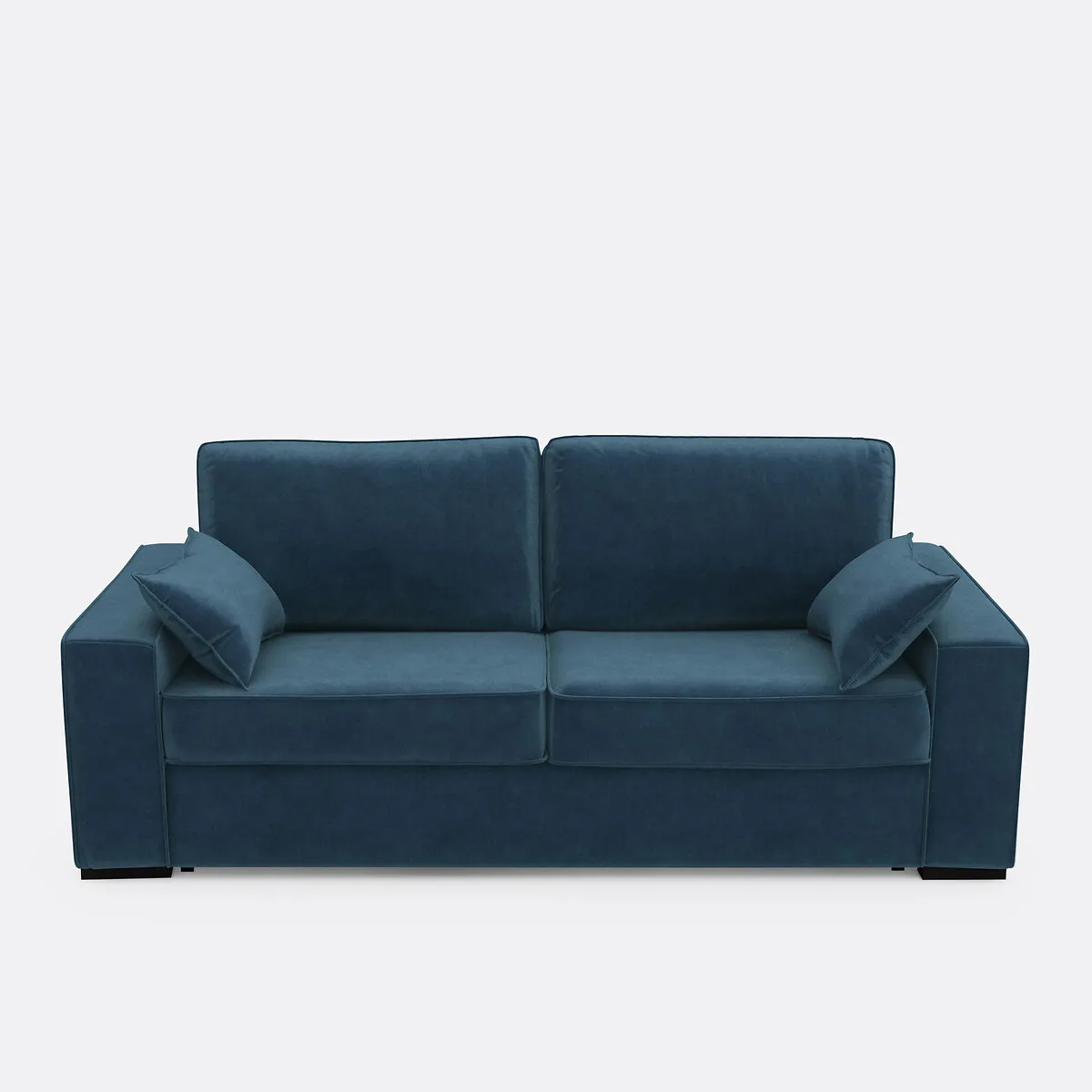 Canapé-lit Velours, 2, 3 Ou 4 Places, Comfort Bultex® Cécilia