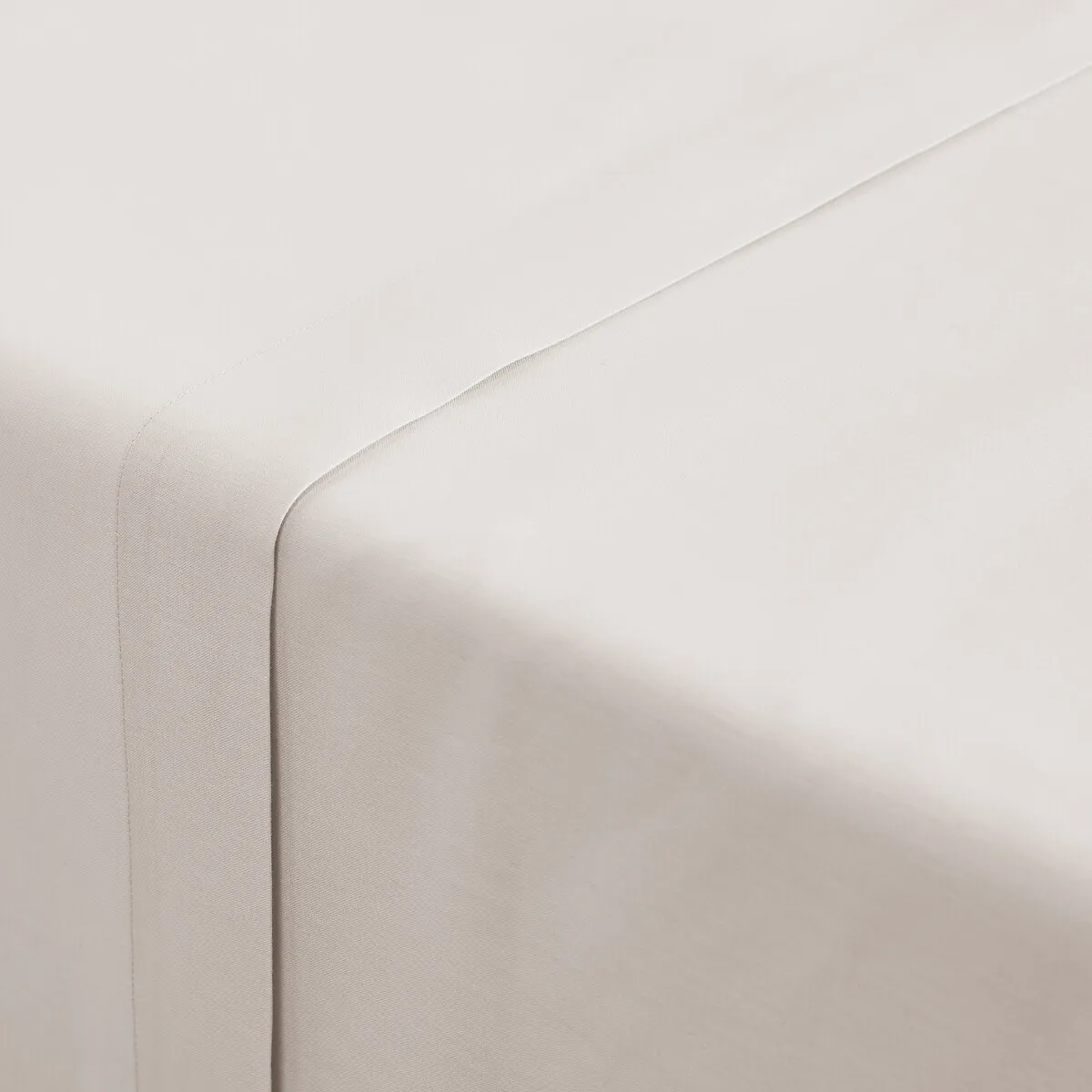 Drap Plat Uni En Coton Biologique, Scenario — vue 3
