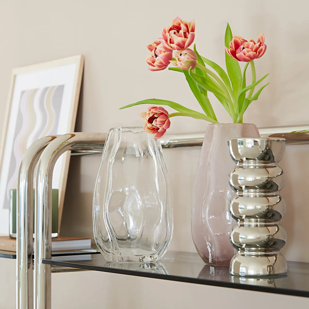 Vase En Verre H22 Cm, Losie — vue 3
