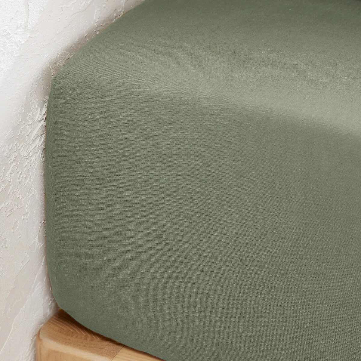 Drap Housse Lin Lavé, Bonnet 30cm, Linot — vue 3