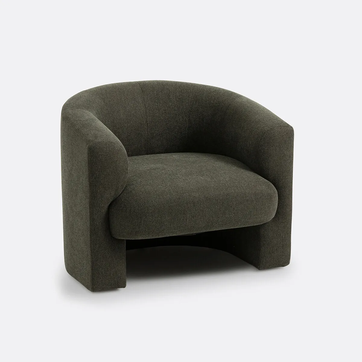 Fauteuil Rétro Tissu Texturé, Nolami