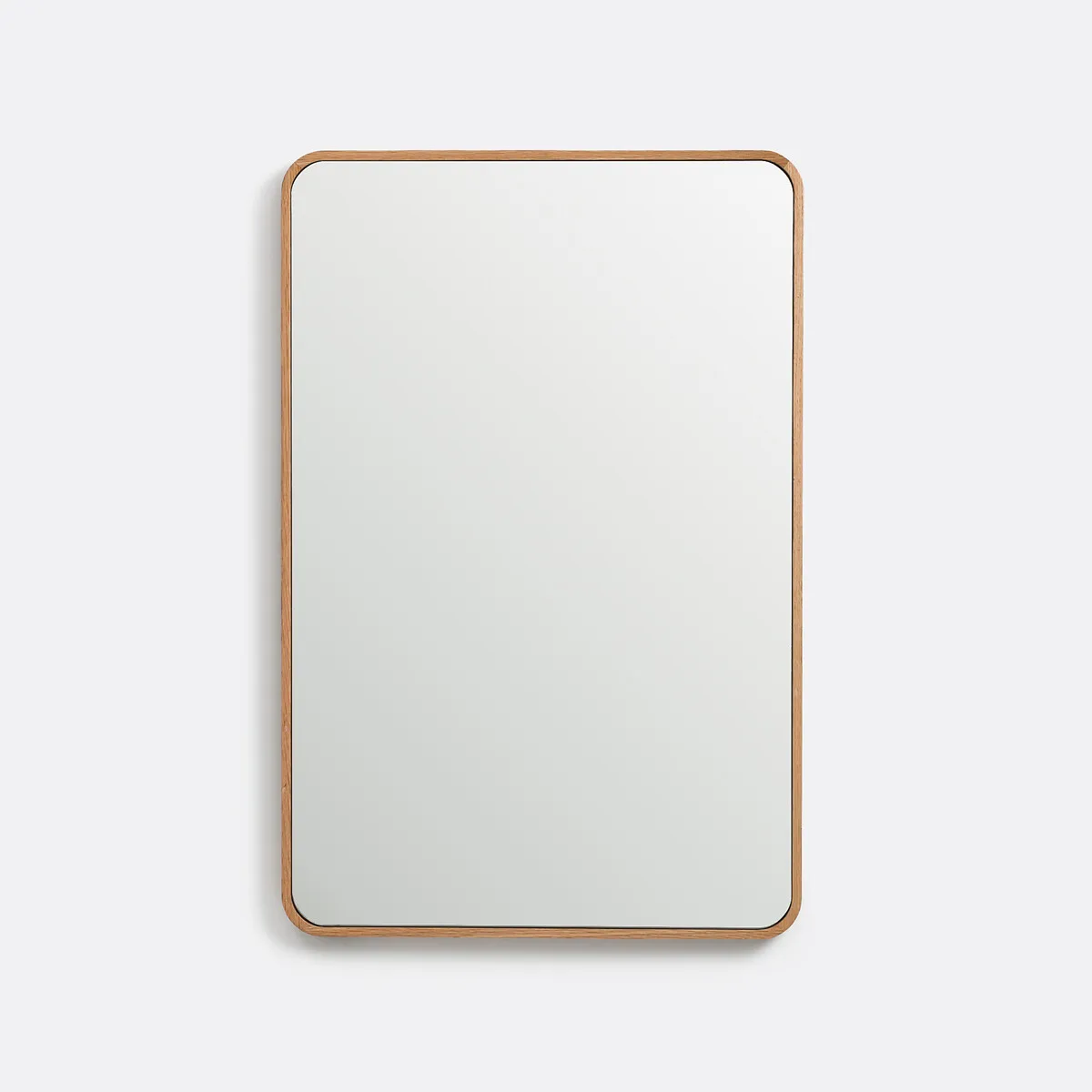 Miroir Plaqué Chêne, 60x90 Cm, Iodus