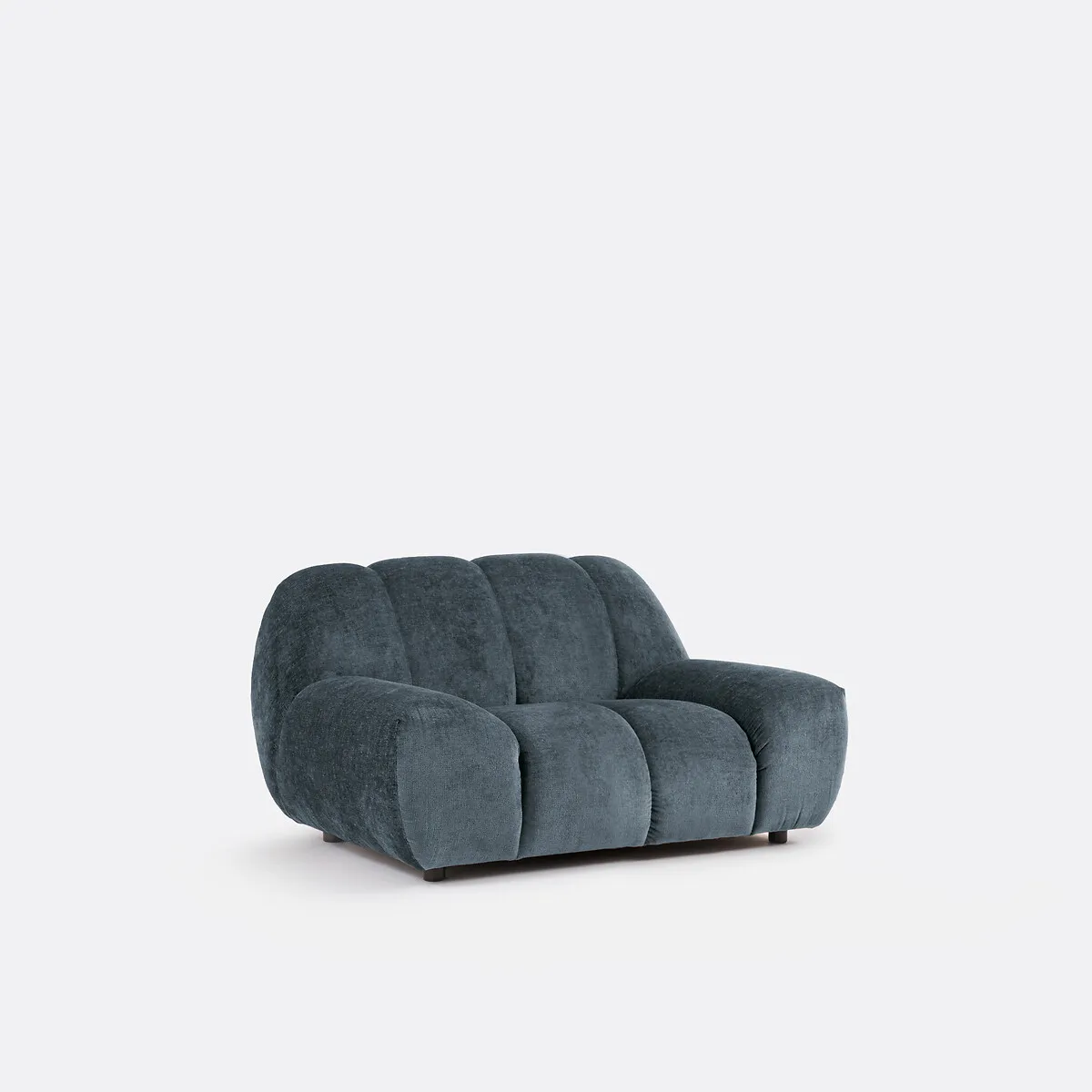 Fauteuil XL, Velours Épais, Nuria — vue 3