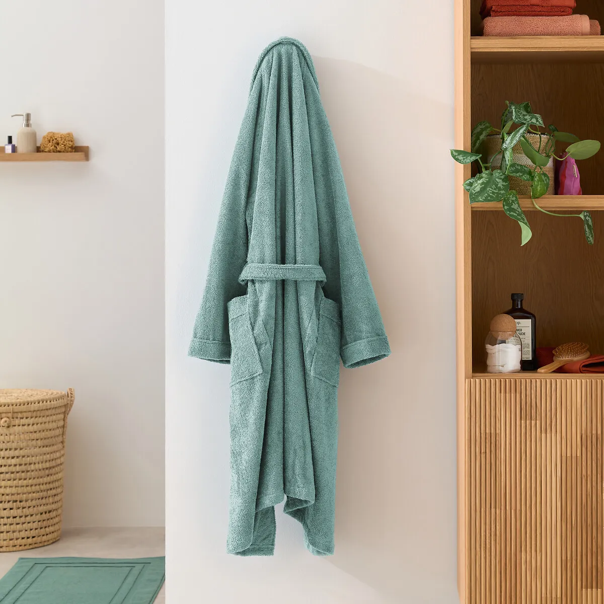 Peignoir Éponge Col Châle 450g/m², Haxel — vue 3