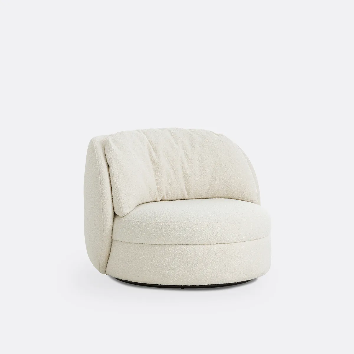 Fauteuil Pivotant Bouclette, Rondaya