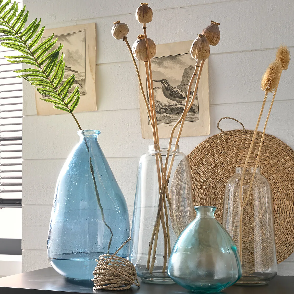 Vase Dame-jeanne H36 Cm, Izolia — vue 3