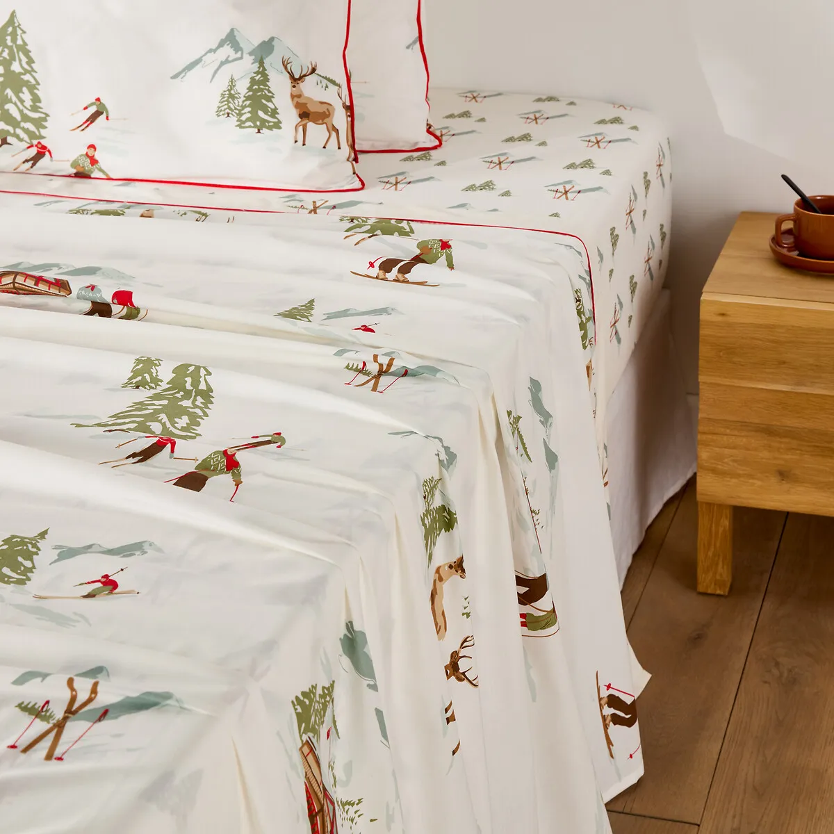 Drap Plat Percale Coton Bonnet, Alpes — vue 3