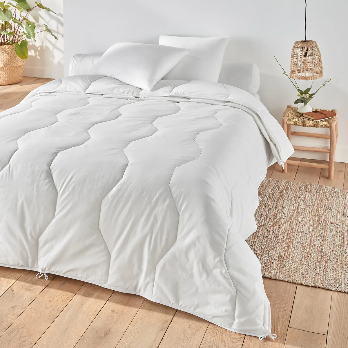 Couette 4 Saisons Coton Bio Anti-acarien