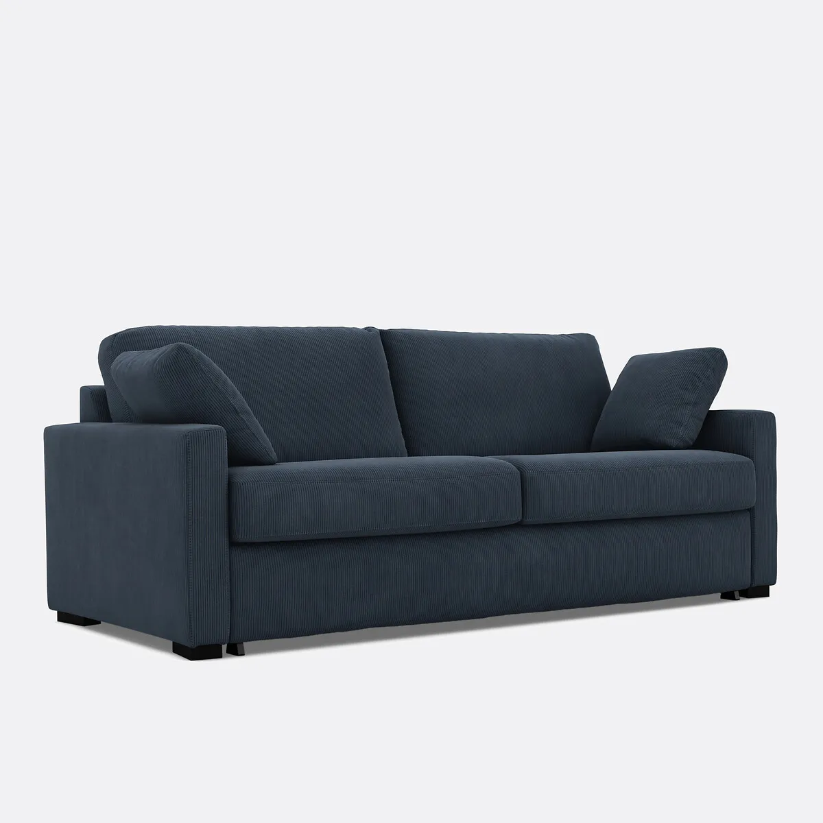 Canapé Convertible, Comfort Bultex®, En Velours Côtelé Fines Côtes, TIMOR — vue 3