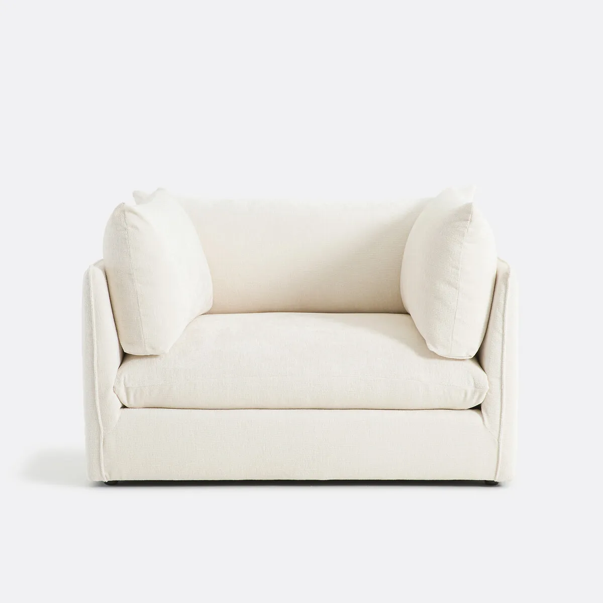 Élément Fauteuil XL Pour Canapé Modulable, En Velours Épais, MALO