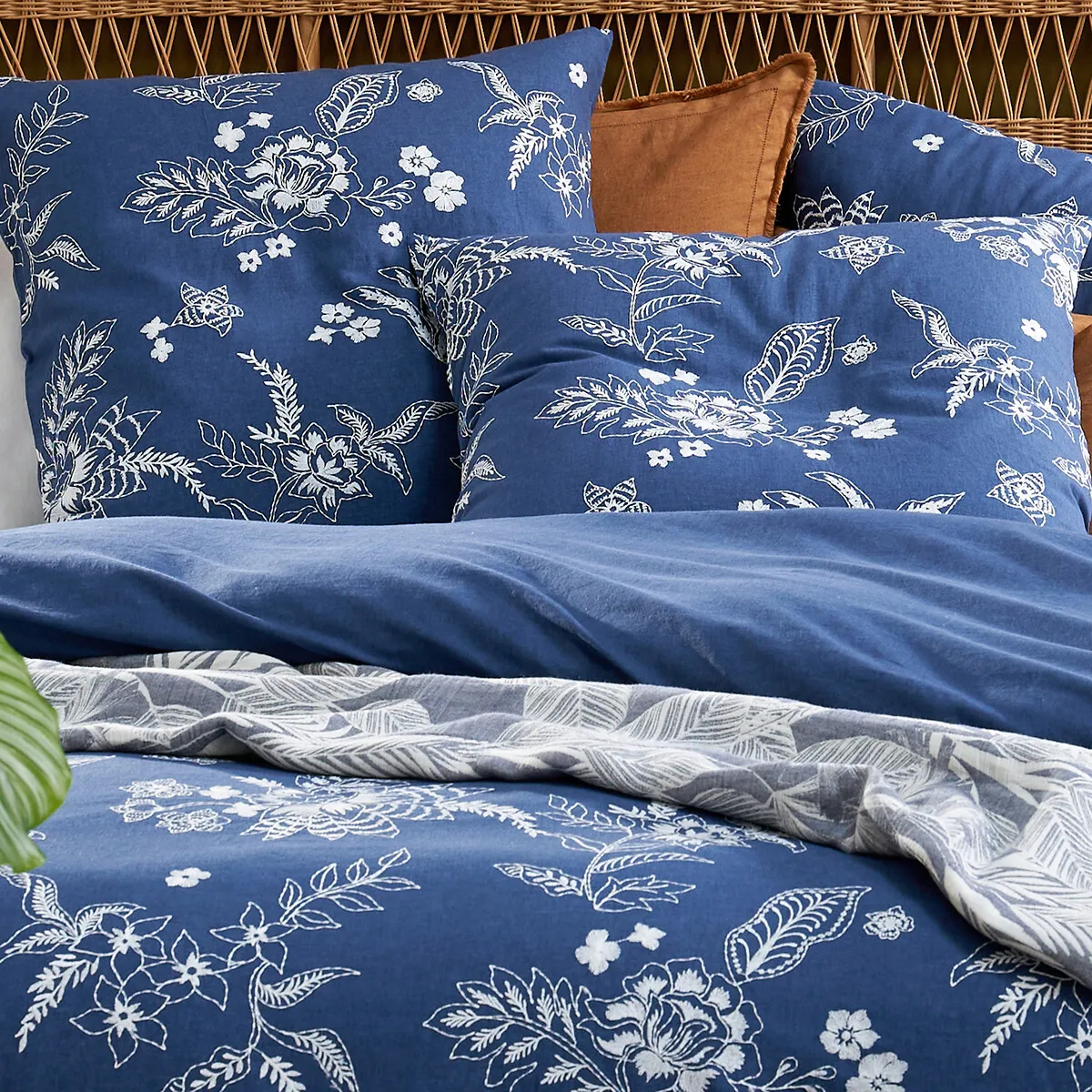 Housse De Couette En Coton/lin Lavé, Balina — vue 3