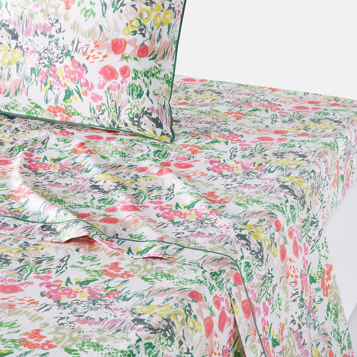 Drap Plat Percale De Coton, Colored Field