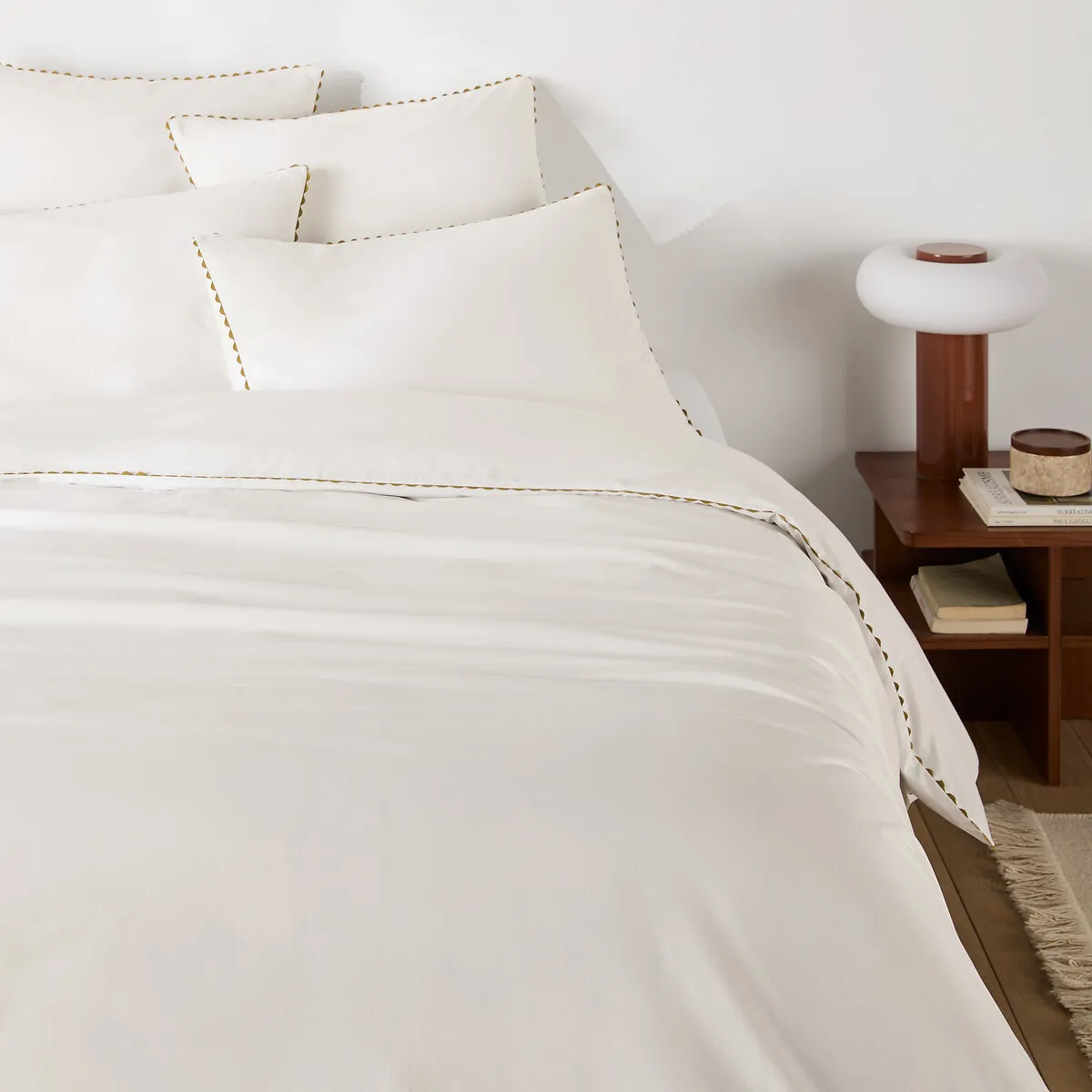 Housse De Couette En Percale De Coton, ELYA — vue 3