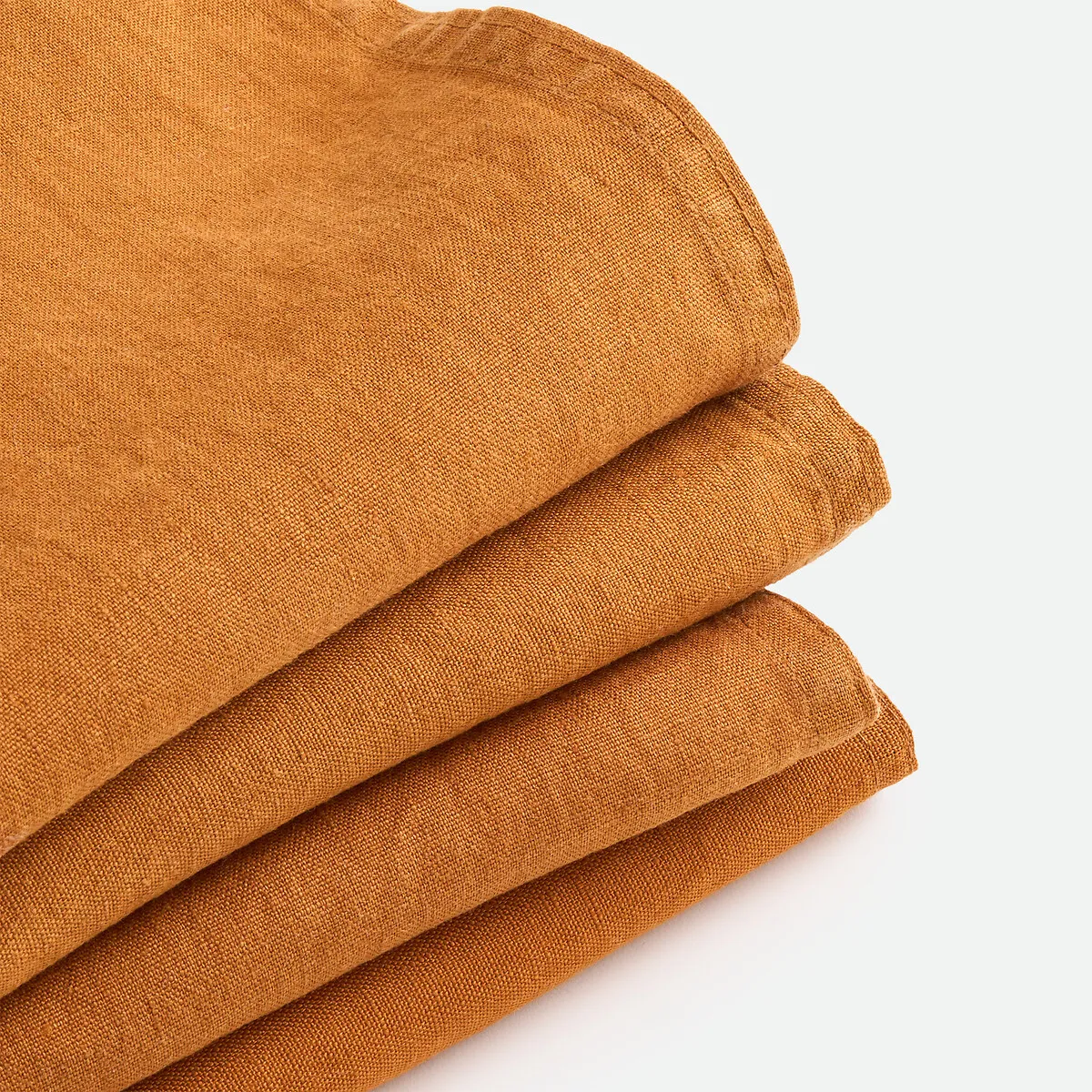 Lot De 4 Serviettes De Table Lin Lavé Victorine — vue 3