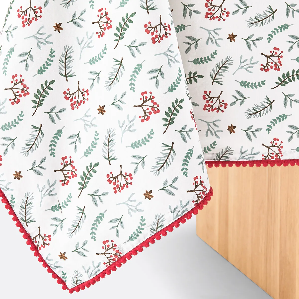 Nappe Coton Lavé, Winter Berry — vue 3