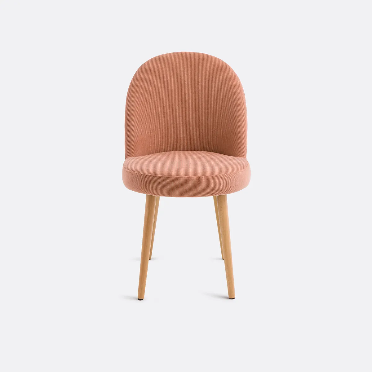 Chaise Velours Côtelé, Inès — vue 3