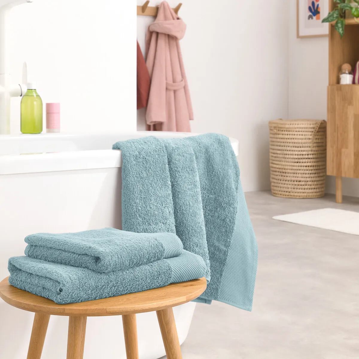 Maxi-drap De Bain Uni 500 G/m², Scenario — vue 3