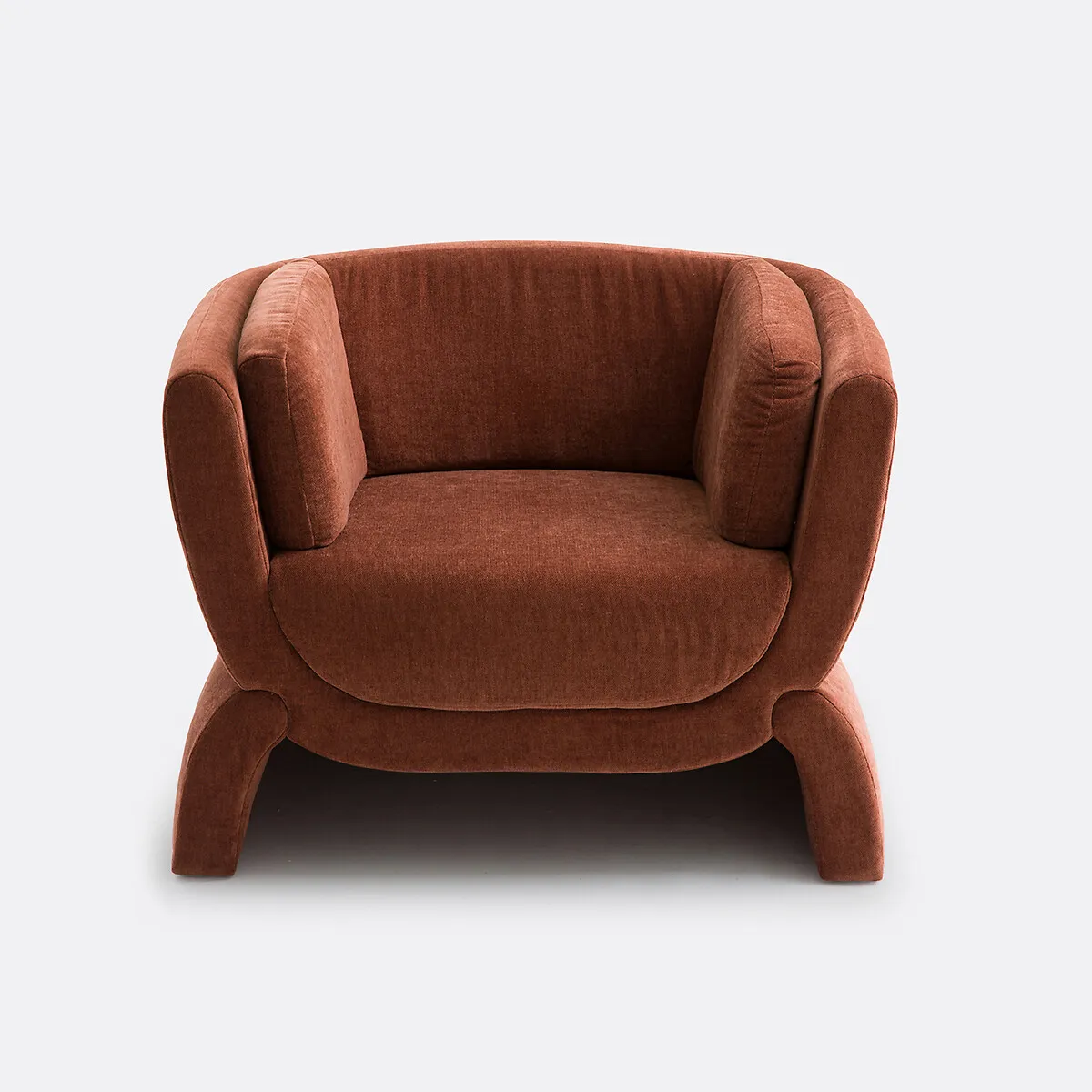 Fauteuil Tissu Texturé, Hunga — vue 3