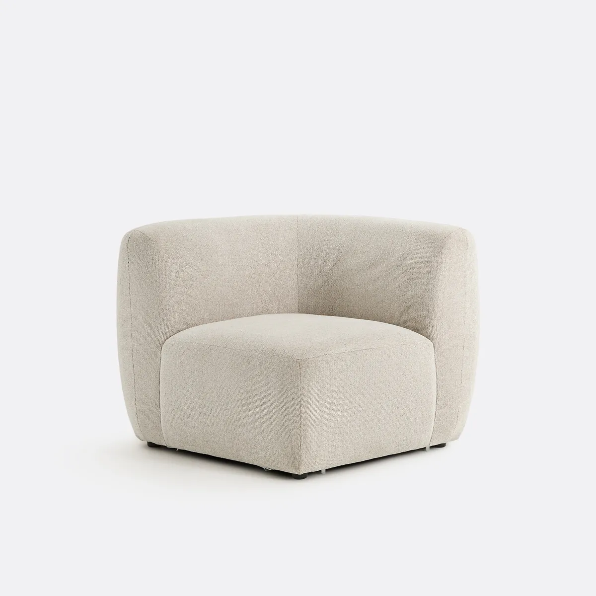 Angle Modulable Réversible, En Tissu Texturé Chiné, JASPE