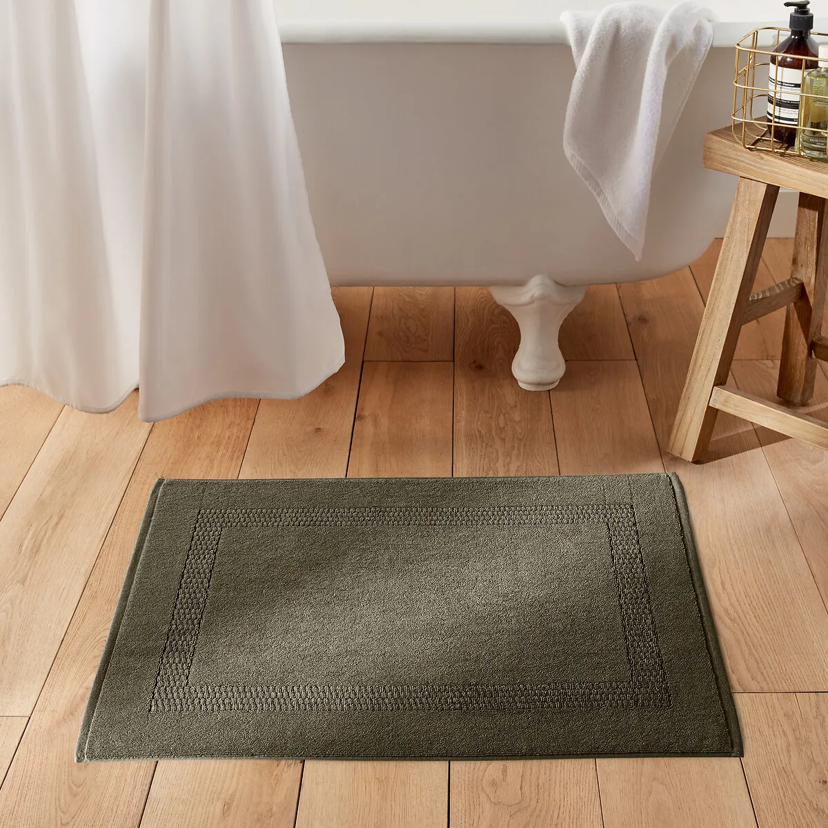 Tapis De Bain Éponge En Coton Égyptien 1100g Kheops