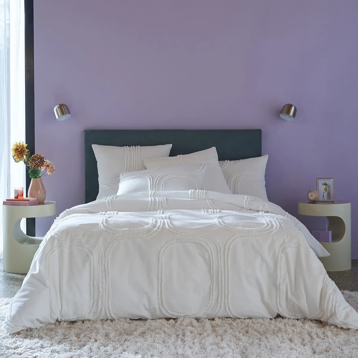 Housse De Couette En Coton Tufté, Massimo