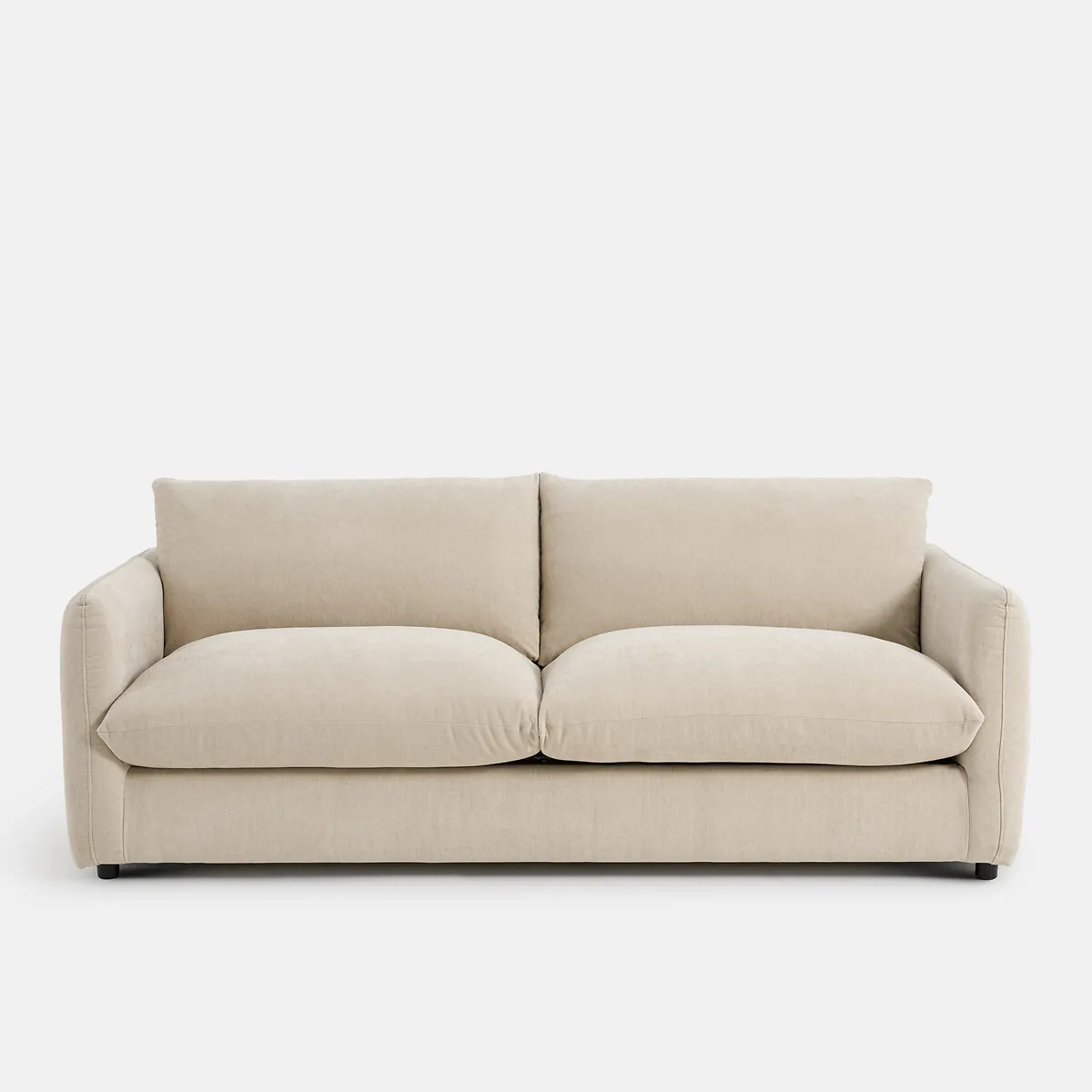 Canapé Droit 2, 3 Ou 4 Places, En Polyester Chiné, YDE