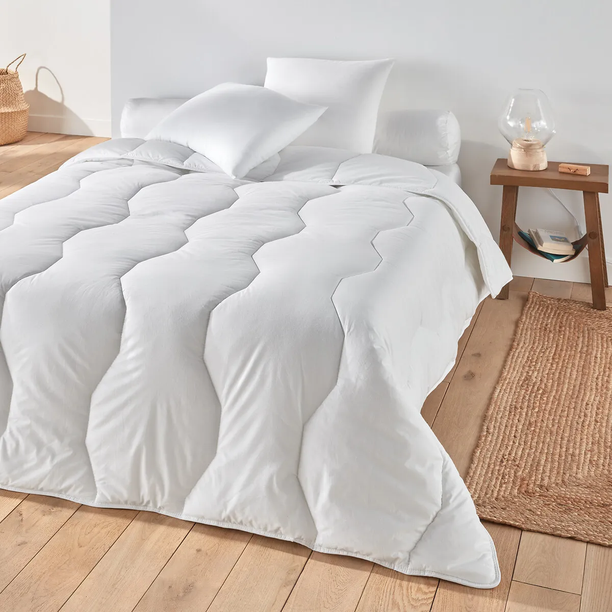 Couette Chaude, Enveloppe En Microfibre, Idéale Allergies Aux Acariens