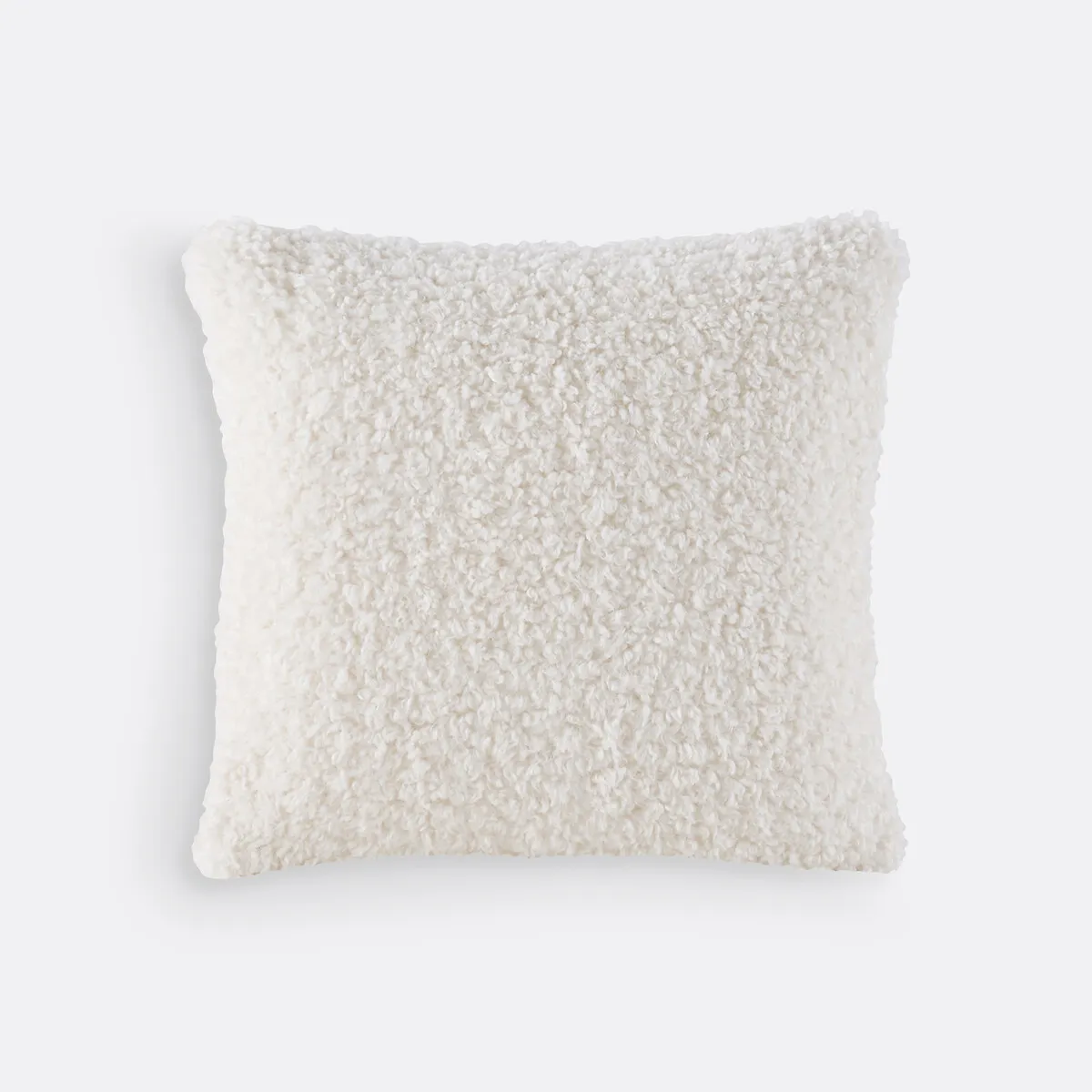 Housse Coussin En Sherpa, Ouate — vue 3