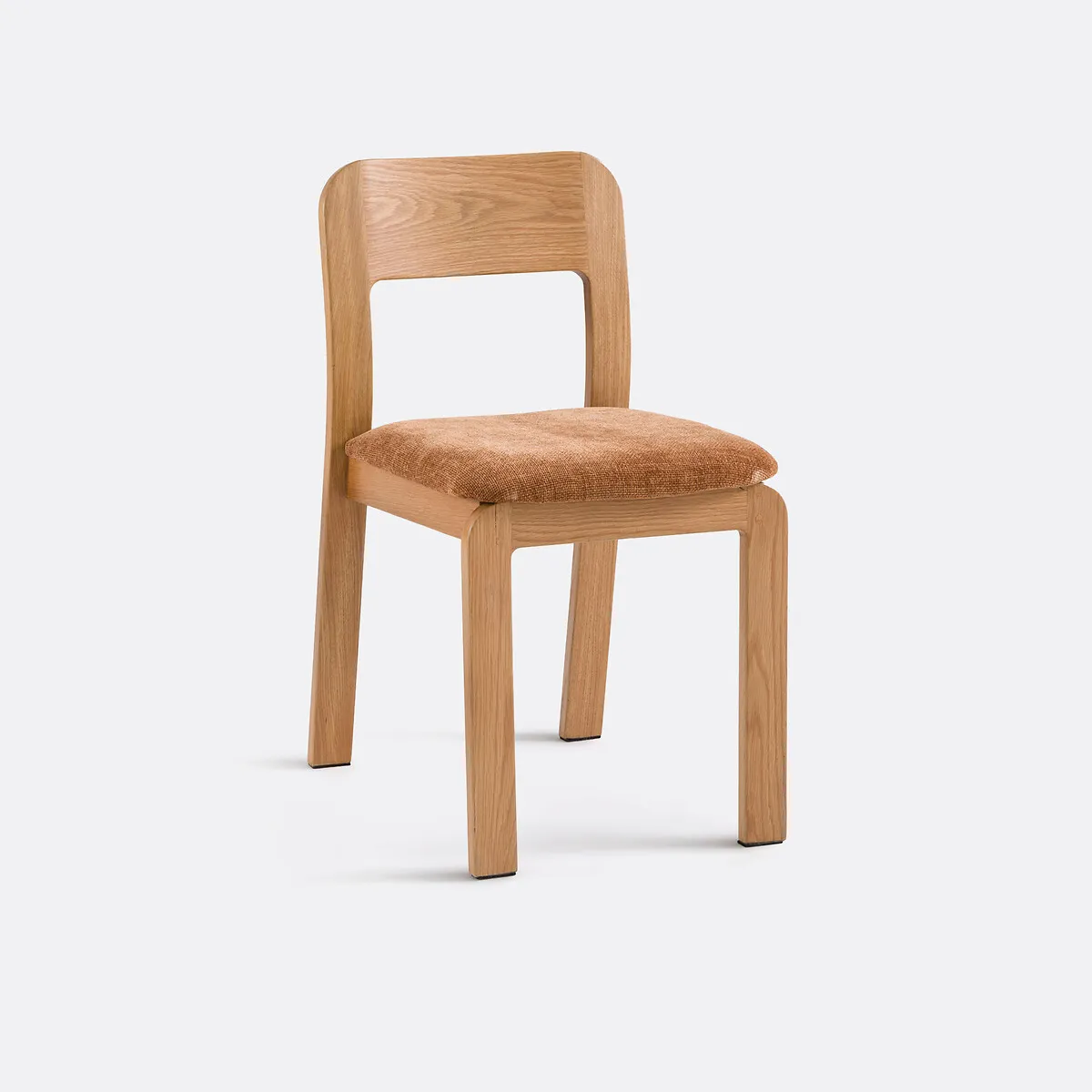 Chaise Rembourrée En Chêne Massif, Talet