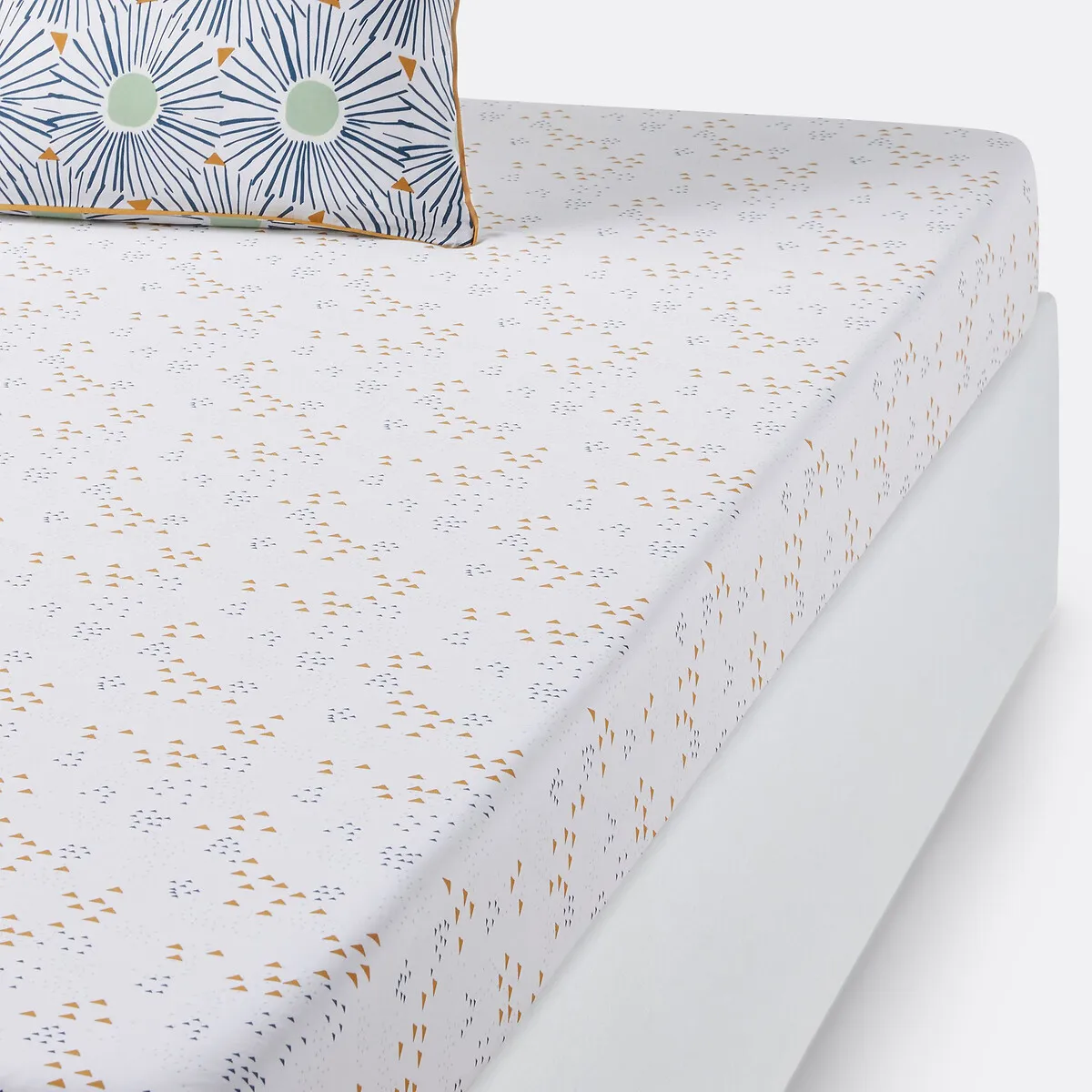Drap Housse En Pur Coton, Oja
