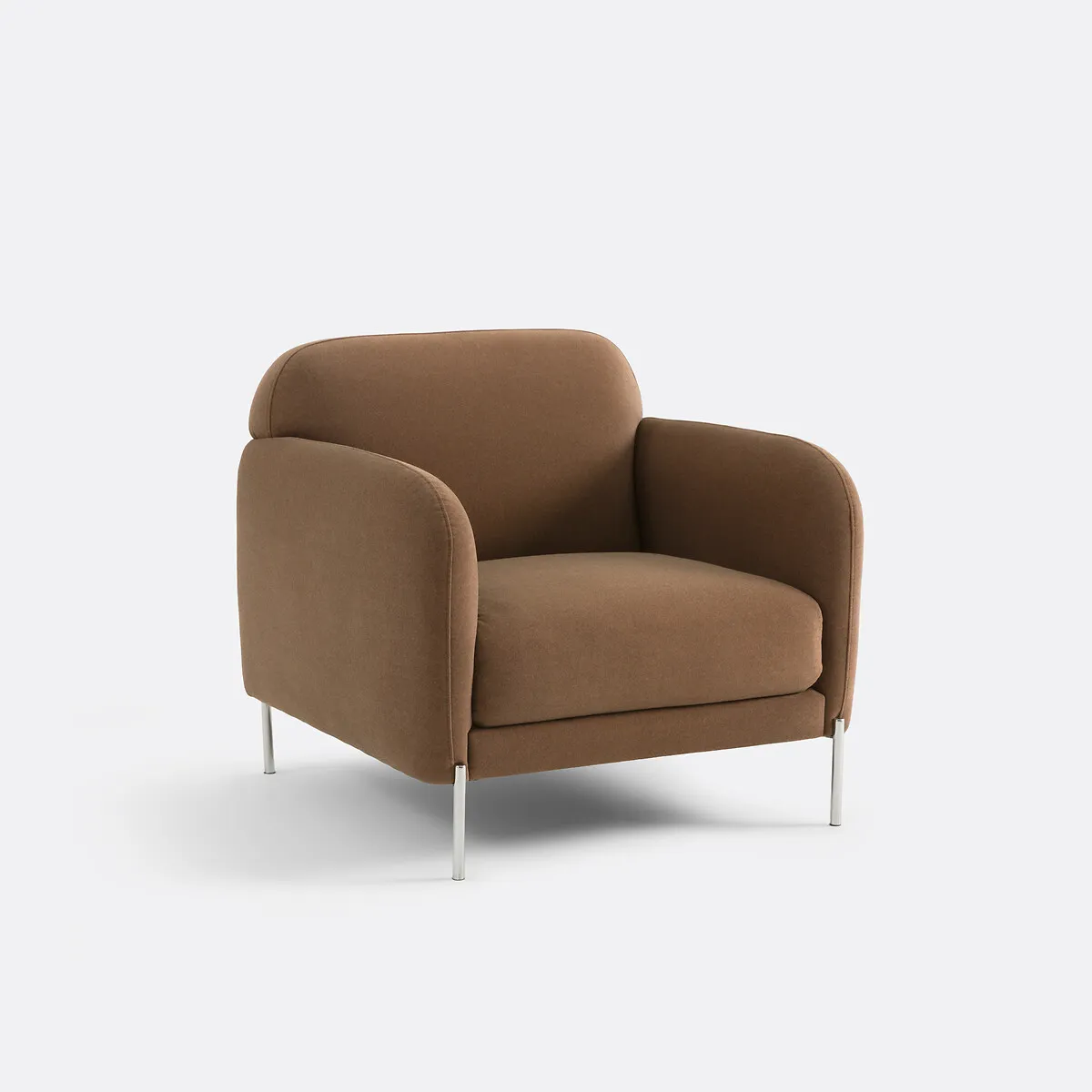 Fauteuil En Velours Mat, PABLO