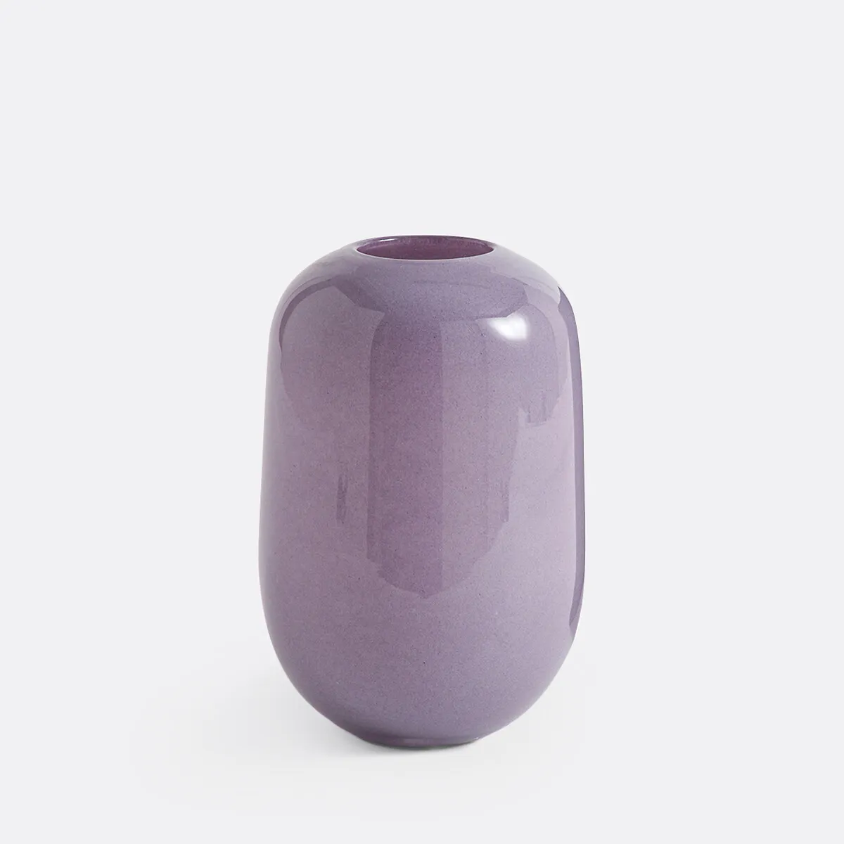 Vase Arrondi En Verre H23,5 Cm, Iva