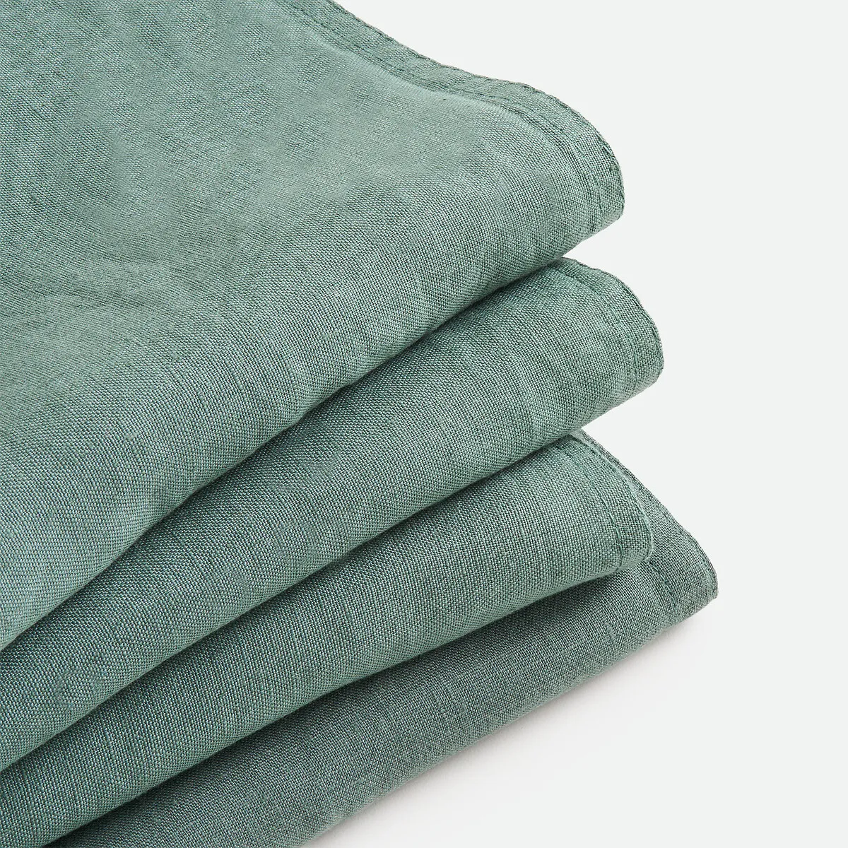 Lot De 4 Serviettes De Table Lin Lavé Victorine — vue 3