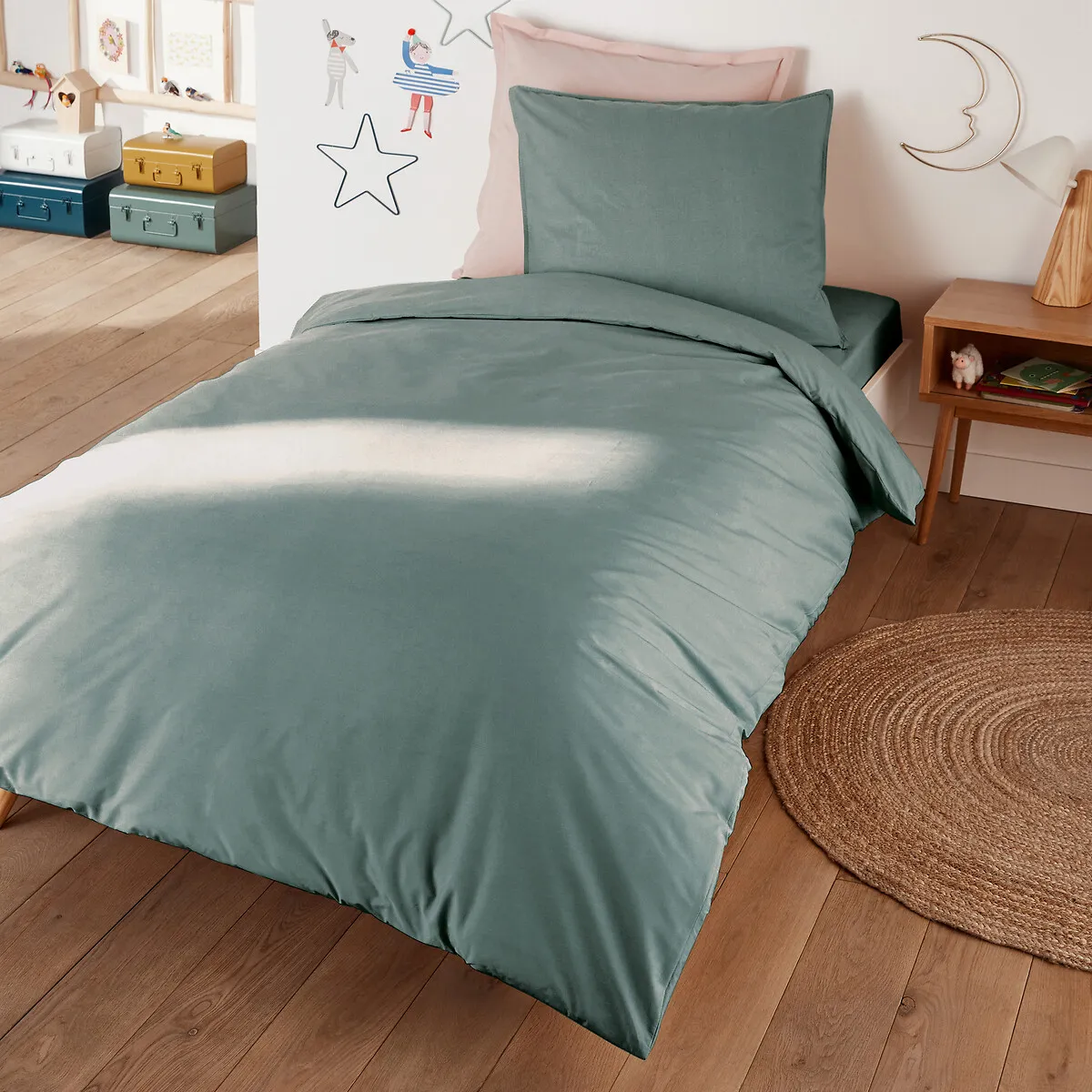 Taie D'oreiller En Percale De Coton, 80 Fils, Scénario — vue 3