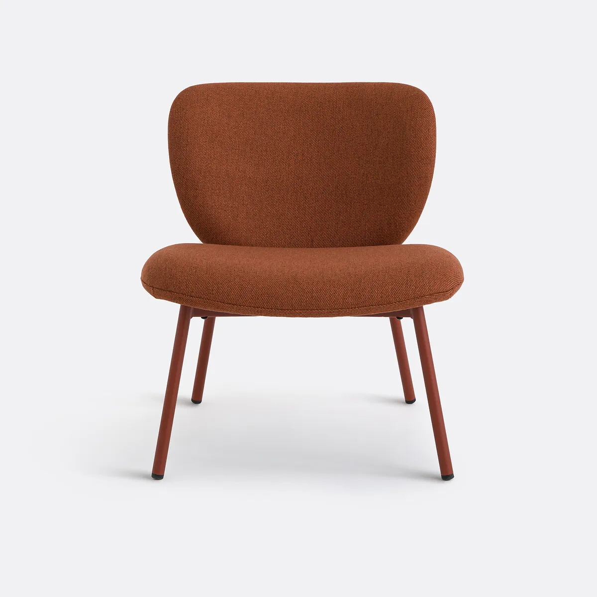 Fauteuil Lounge Rembourré, Belvini — vue 3
