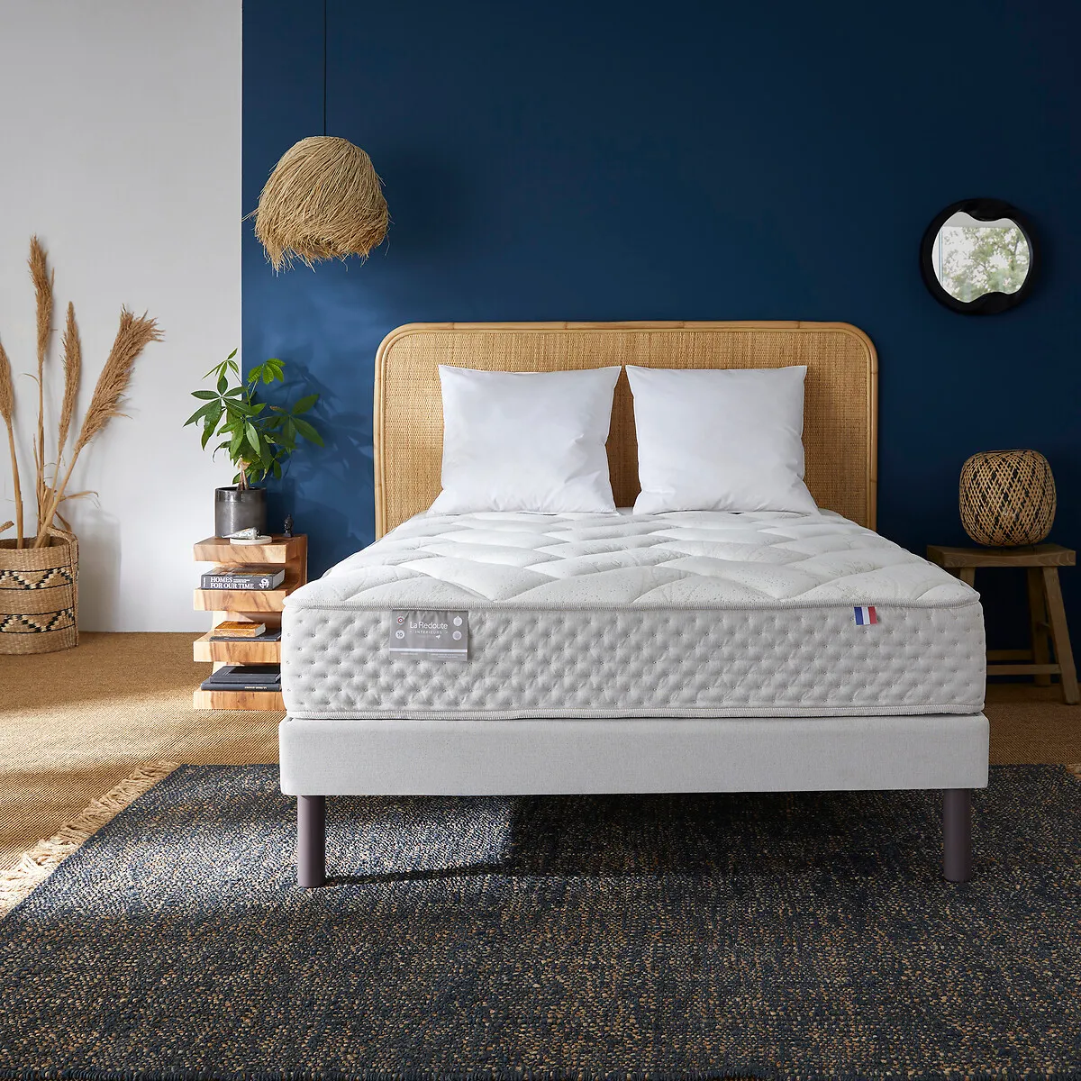 Sommier Tapissier Déco 18 Lattes Souples - 3 Zones