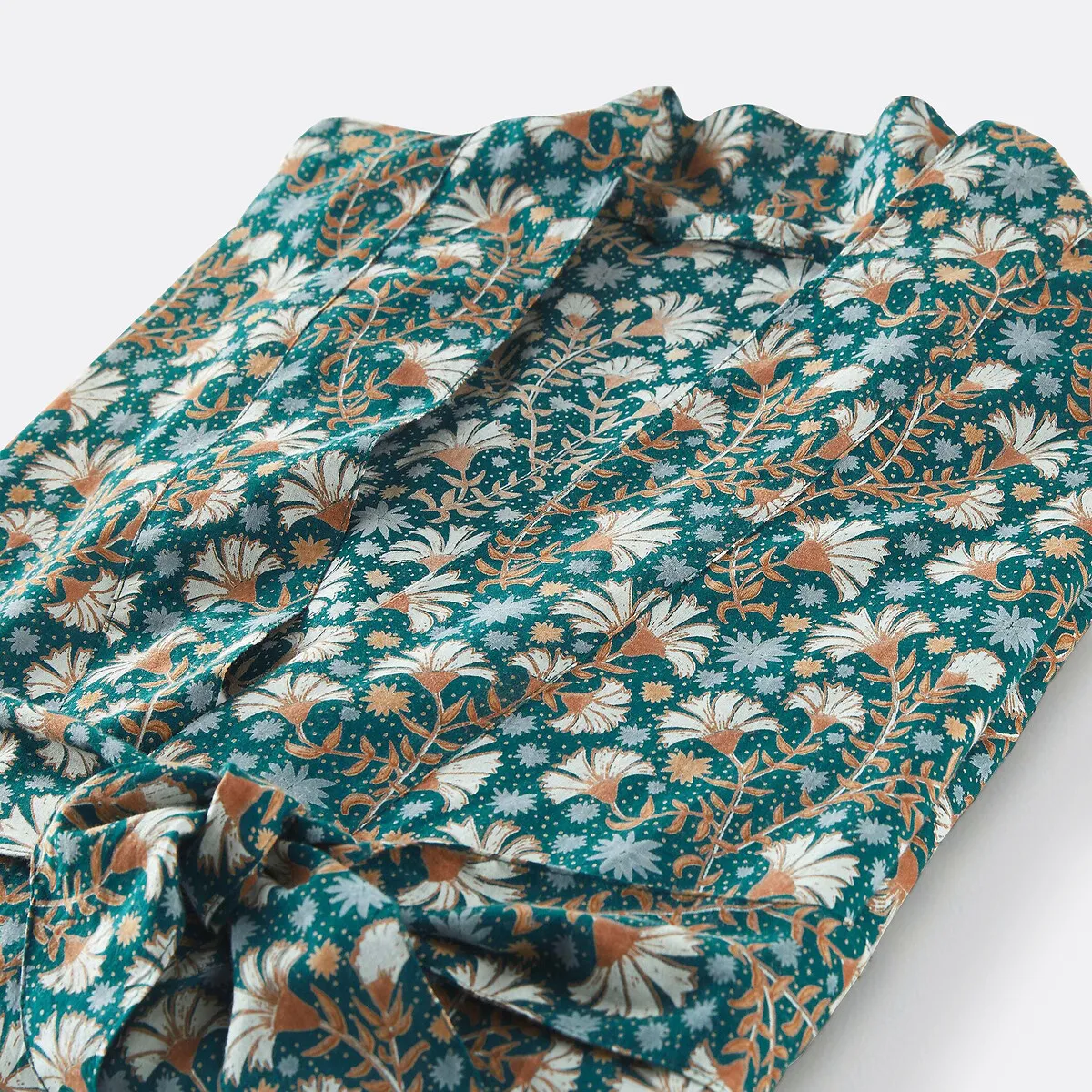Peignoir Kimono Pur Voile De Coton, Kalyan — vue 3