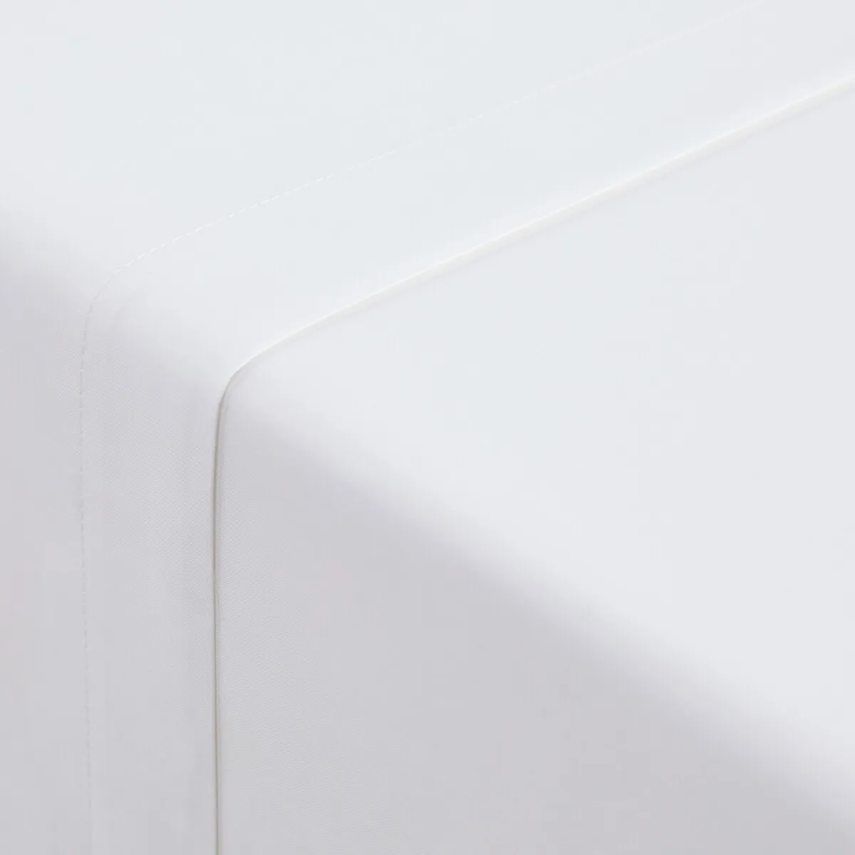 Drap Plat Uni En Percale De Coton, 80 Fils, Scenario — vue 3