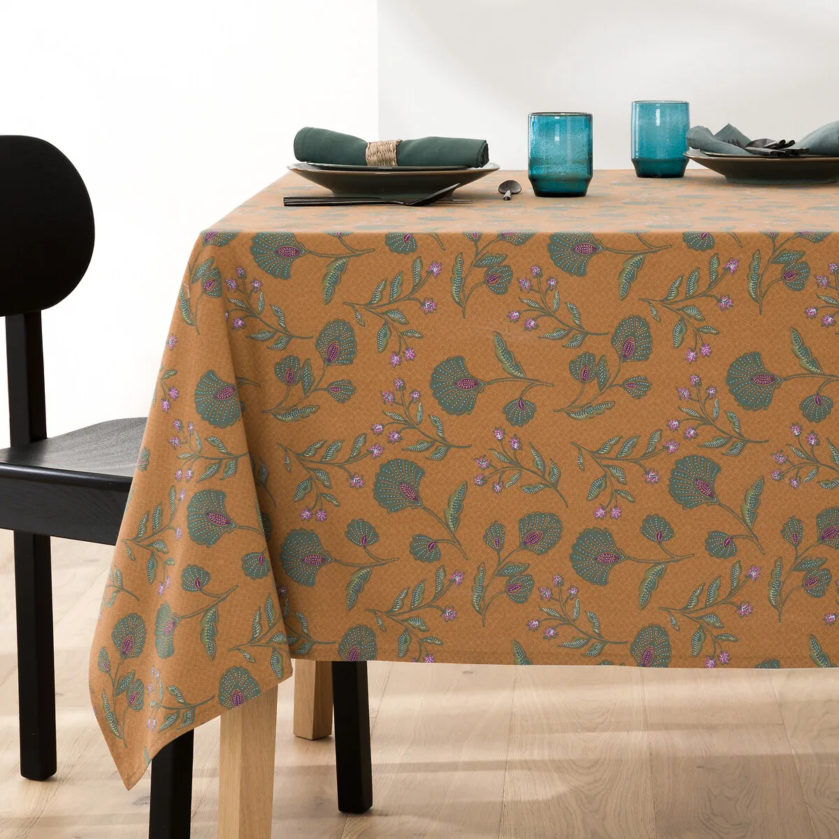 Nappe Imprimée Coton Lavé, Damrey